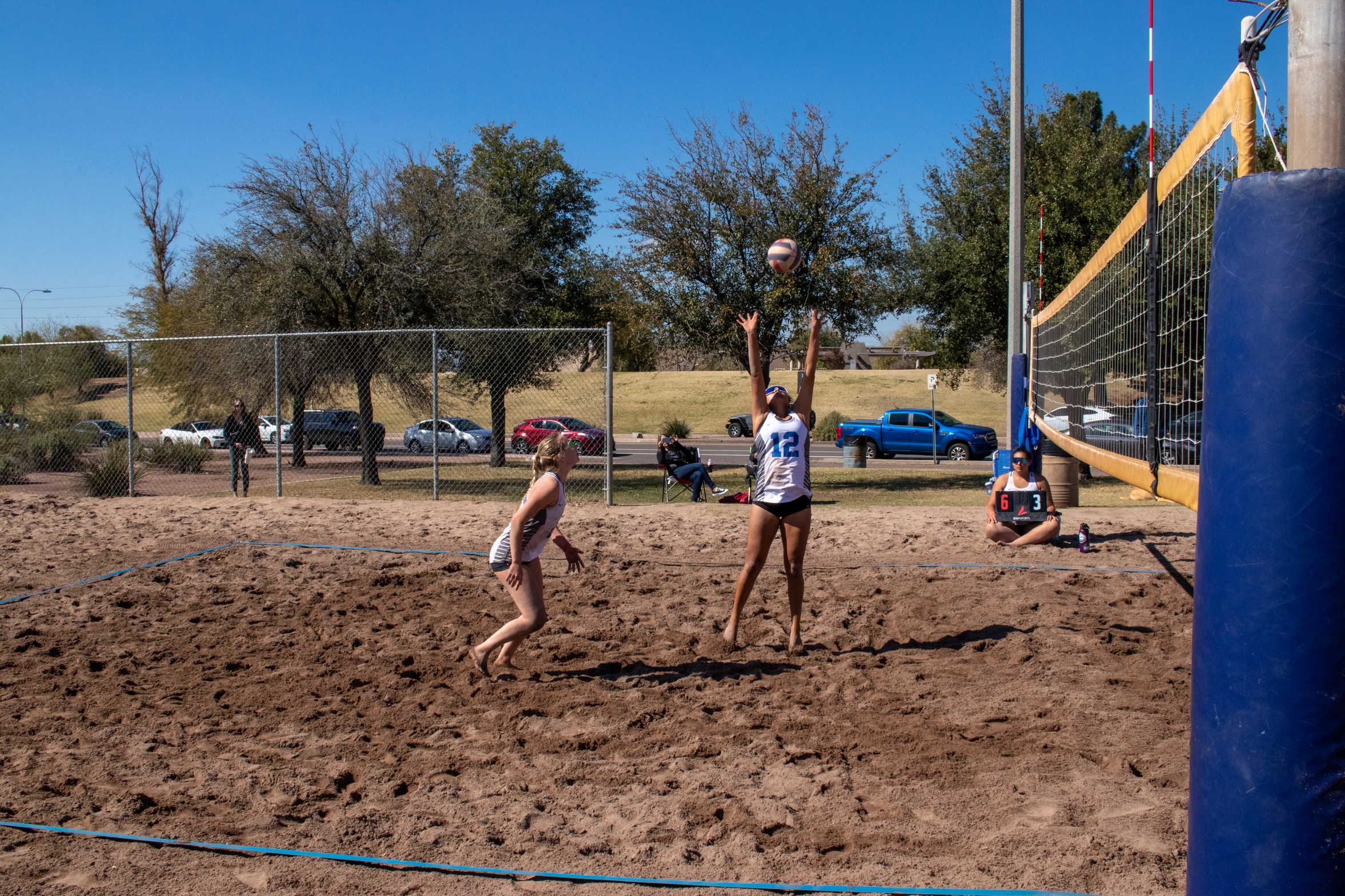 SMCC Beach Volleyball Defeats Trinidad State