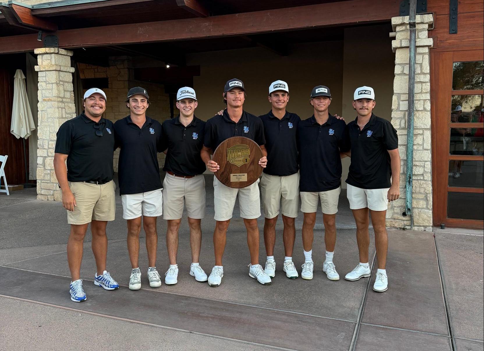 No. 2 SMCC Men's Golf Captures Region I Division II Championship