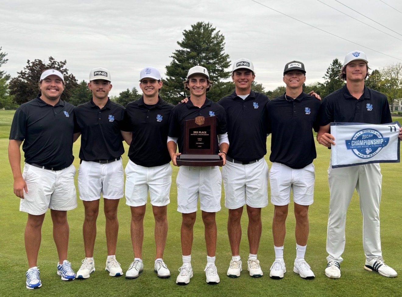 Strong Final Round Vaults SMCC Men's Golf to Third-Place Finish at National Championships