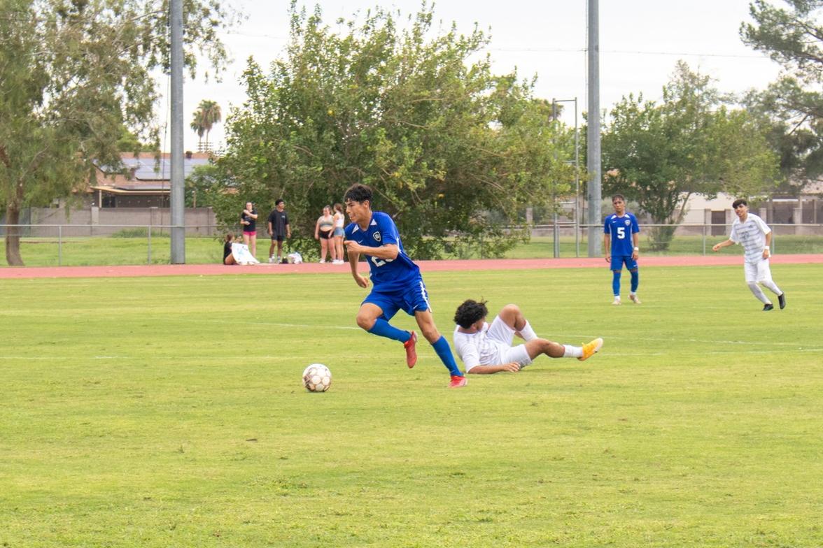 Dylan Lopez Scores for SMCC Men's Soccer vs. Pima CC