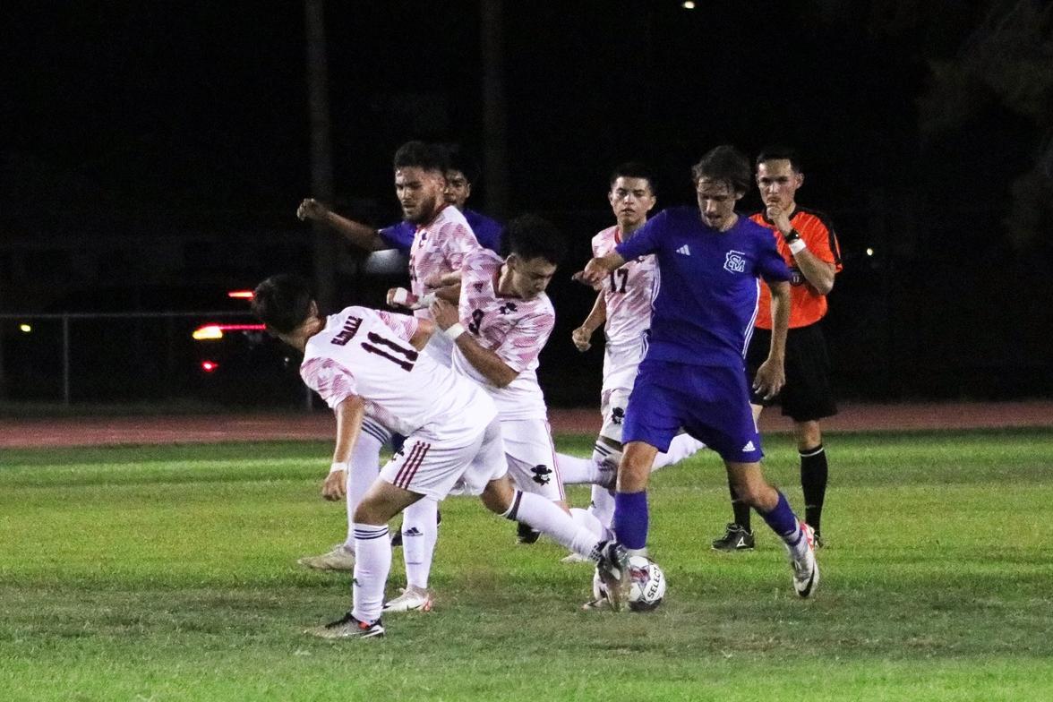 SMCC Men's Soccer Draws with Chandler-Gilbert CC, Falls to PVCC