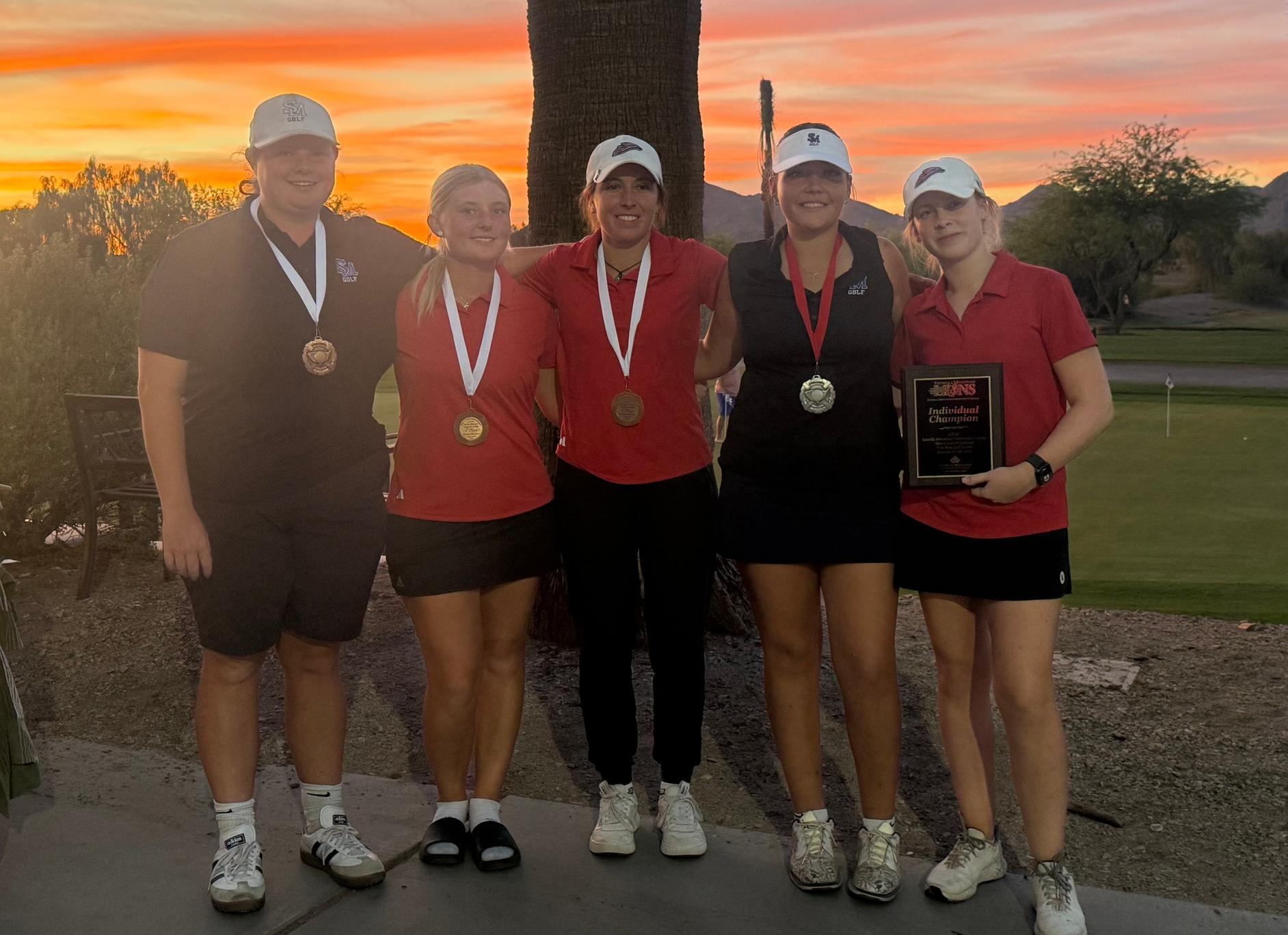 No. 12 SMCC Women's Golf Places Second at Estrella Mountain Invite
