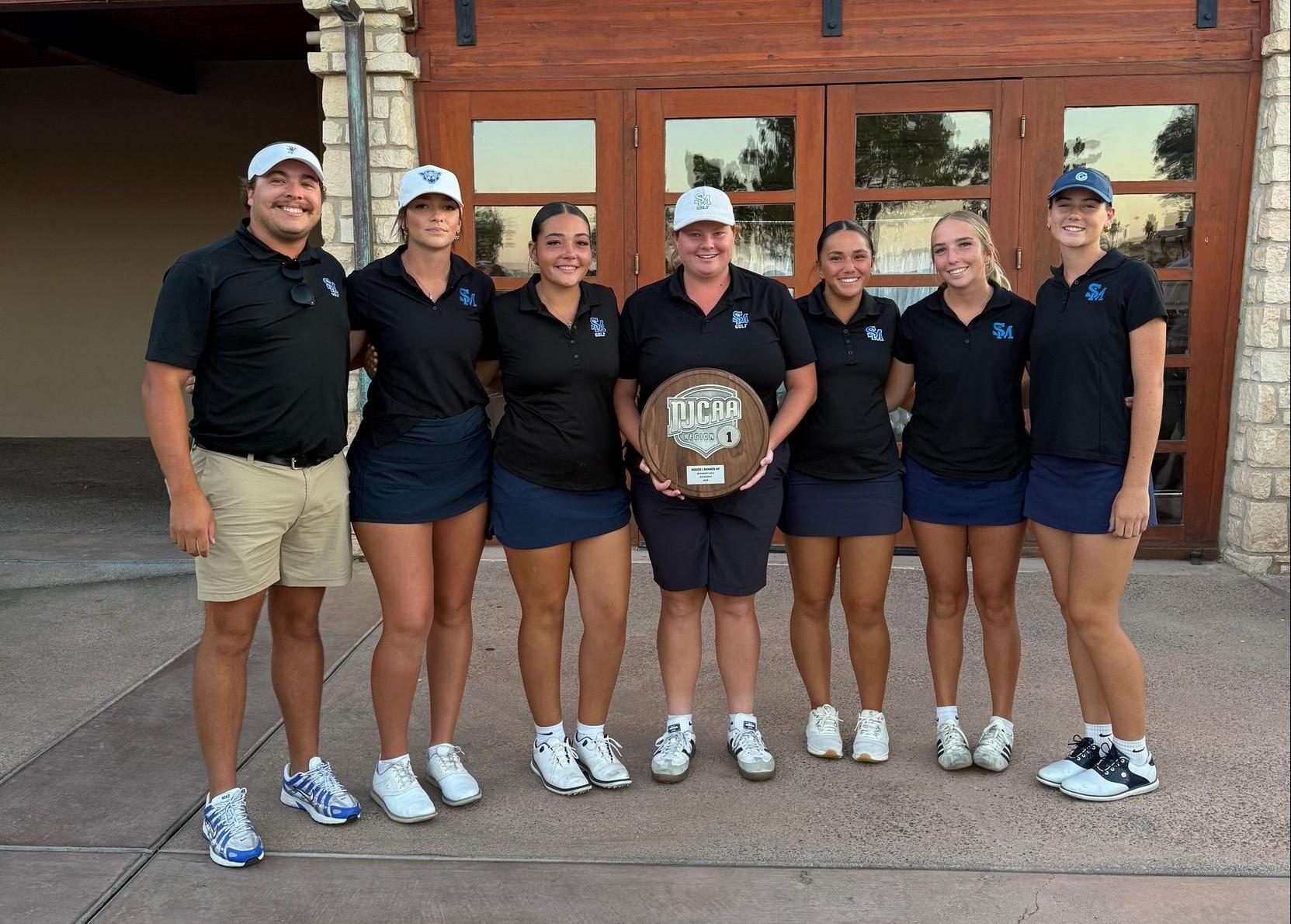 No.12 SMCC Women's Golf Finishes Second at Region I Division II Championship
